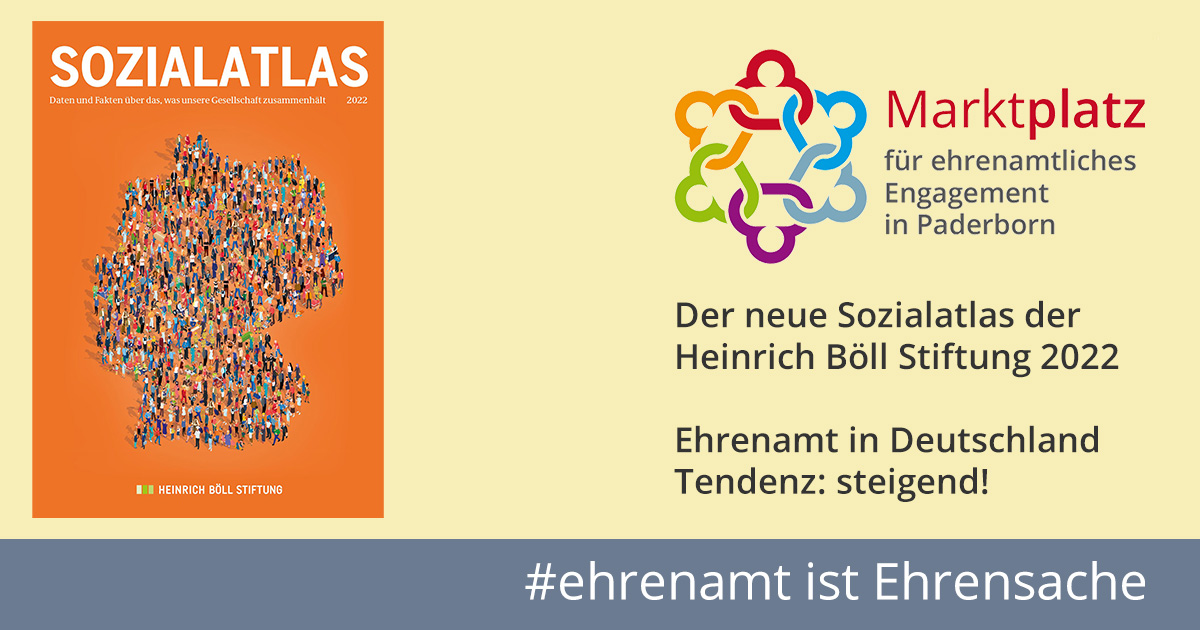 Sozialatlas 2022 Und Ehrenamt - Marktplatz Ehrenamt Paderborn